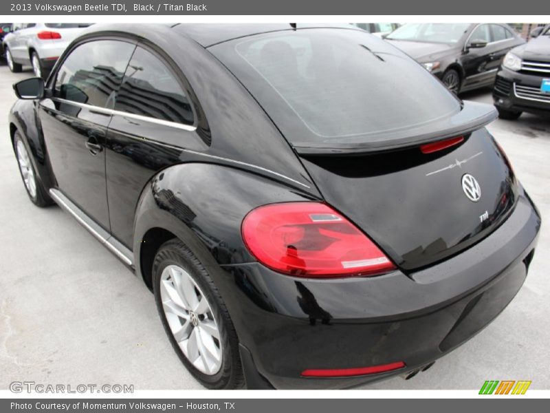 Black / Titan Black 2013 Volkswagen Beetle TDI