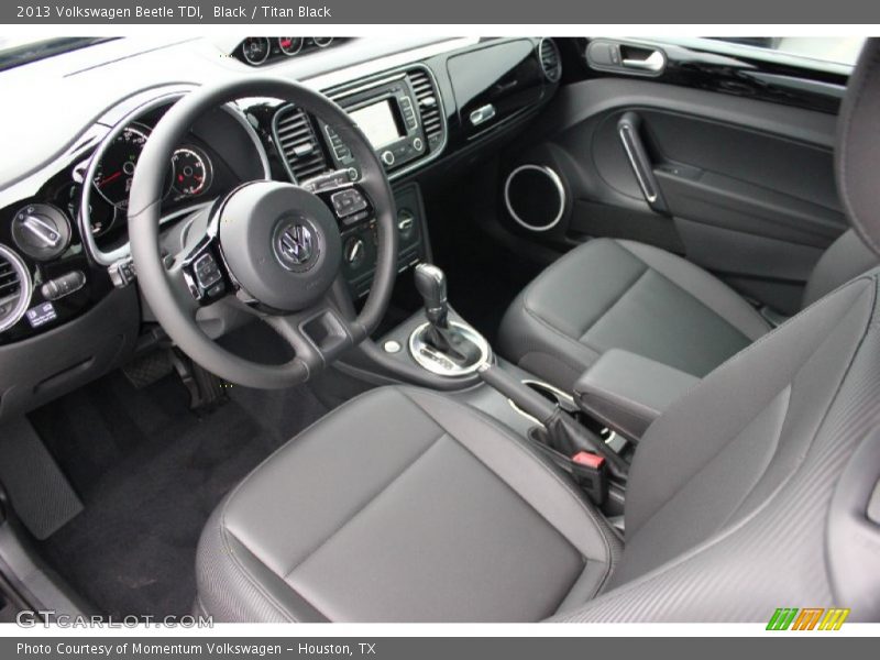 Black / Titan Black 2013 Volkswagen Beetle TDI