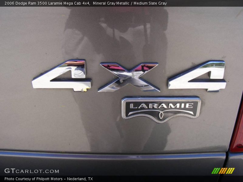 Mineral Gray Metallic / Medium Slate Gray 2006 Dodge Ram 3500 Laramie Mega Cab 4x4