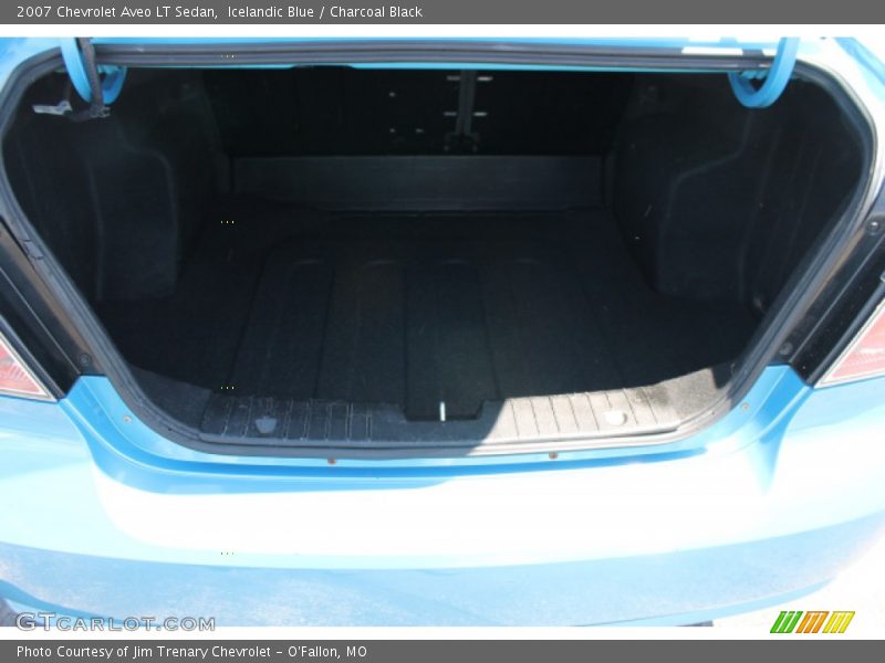 Icelandic Blue / Charcoal Black 2007 Chevrolet Aveo LT Sedan