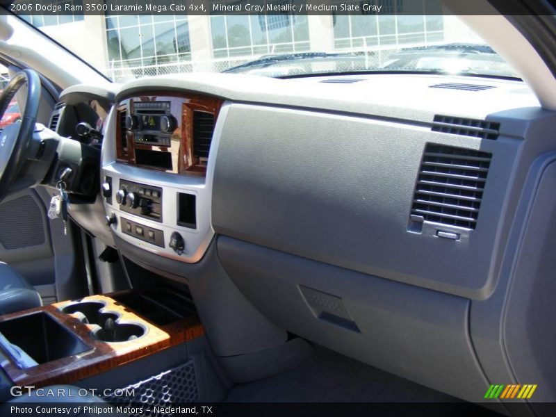 Mineral Gray Metallic / Medium Slate Gray 2006 Dodge Ram 3500 Laramie Mega Cab 4x4
