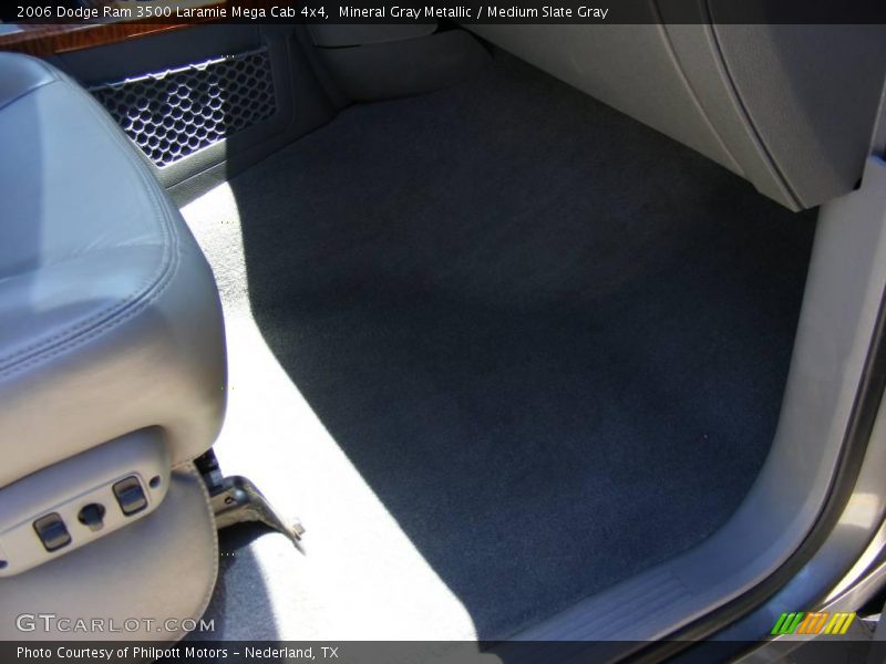 Mineral Gray Metallic / Medium Slate Gray 2006 Dodge Ram 3500 Laramie Mega Cab 4x4