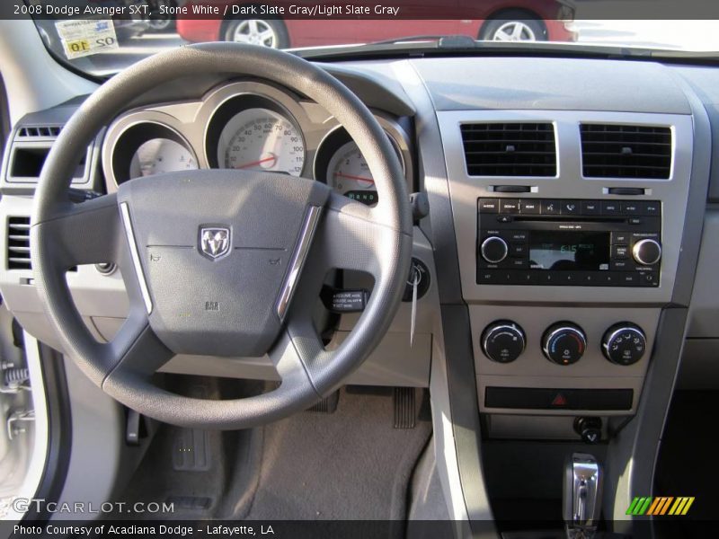 Stone White / Dark Slate Gray/Light Slate Gray 2008 Dodge Avenger SXT
