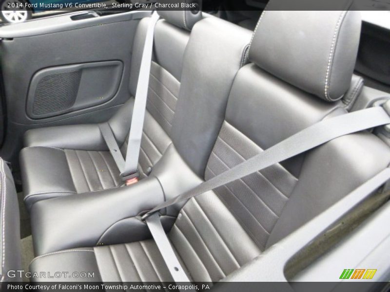 Sterling Gray / Charcoal Black 2014 Ford Mustang V6 Convertible