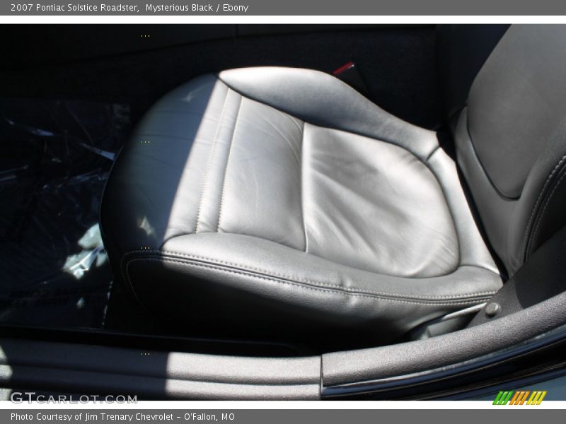 Mysterious Black / Ebony 2007 Pontiac Solstice Roadster