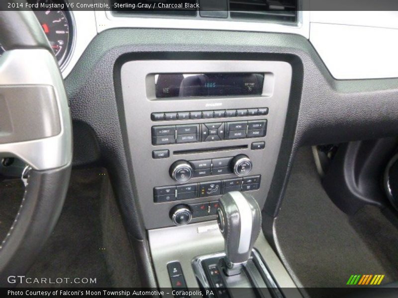 Sterling Gray / Charcoal Black 2014 Ford Mustang V6 Convertible