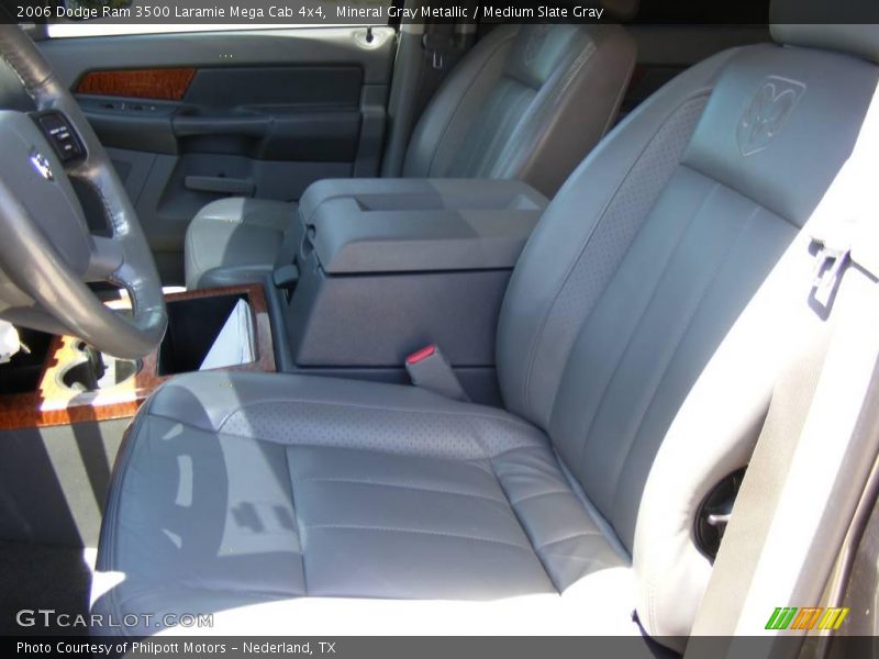 Mineral Gray Metallic / Medium Slate Gray 2006 Dodge Ram 3500 Laramie Mega Cab 4x4