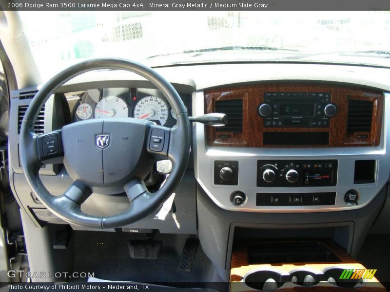 Mineral Gray Metallic / Medium Slate Gray 2006 Dodge Ram 3500 Laramie Mega Cab 4x4
