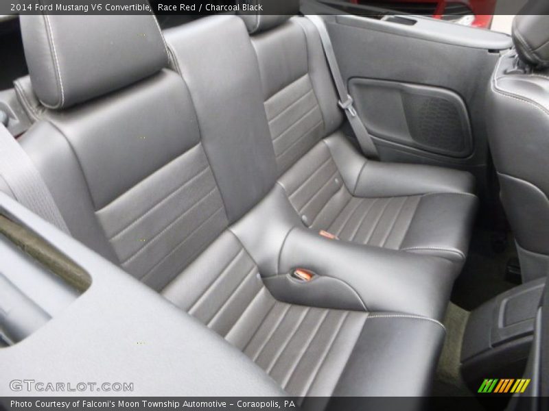 Race Red / Charcoal Black 2014 Ford Mustang V6 Convertible
