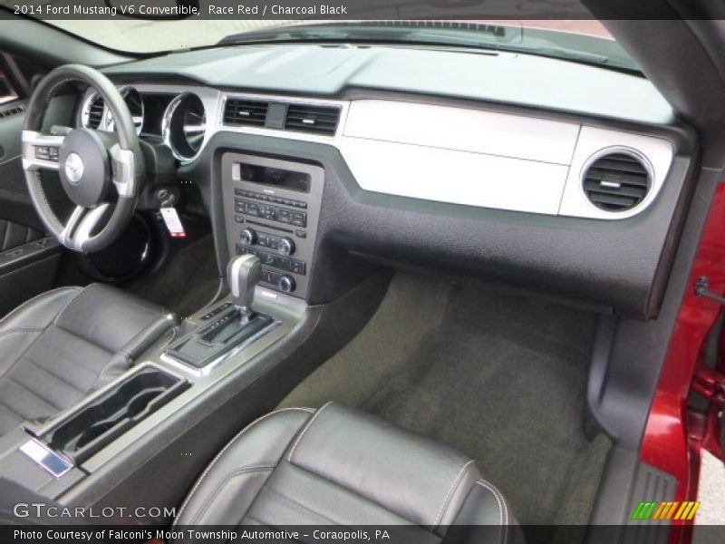 Race Red / Charcoal Black 2014 Ford Mustang V6 Convertible