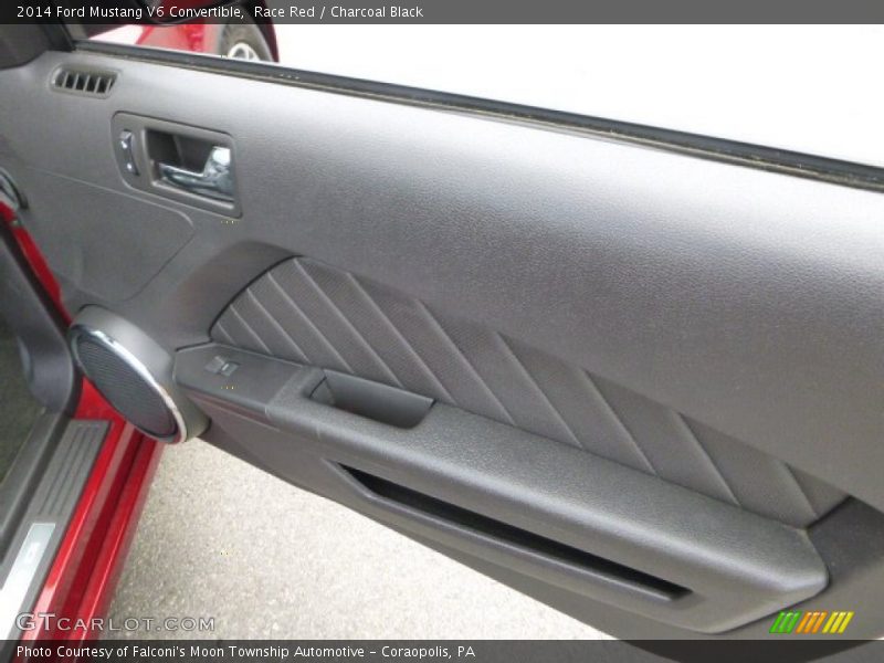 Race Red / Charcoal Black 2014 Ford Mustang V6 Convertible
