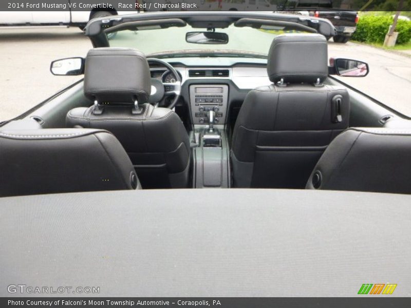 Race Red / Charcoal Black 2014 Ford Mustang V6 Convertible