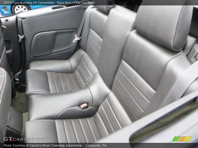Race Red / Charcoal Black 2014 Ford Mustang V6 Convertible