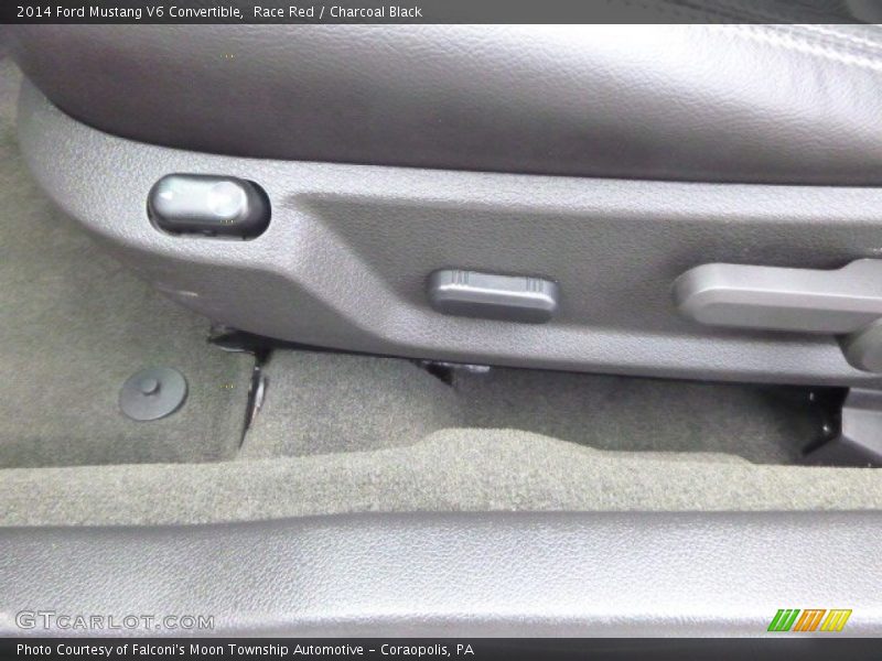Race Red / Charcoal Black 2014 Ford Mustang V6 Convertible