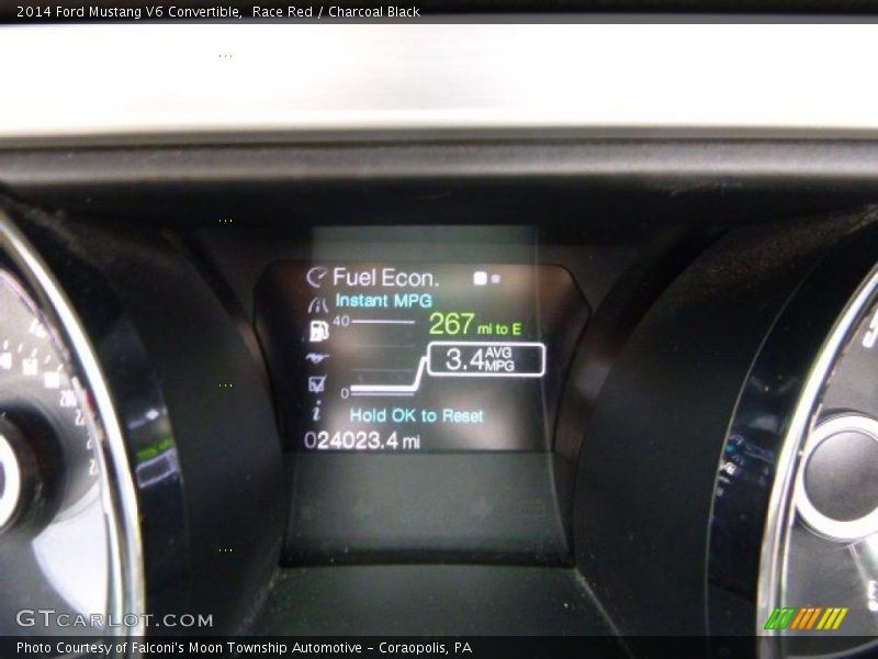 Race Red / Charcoal Black 2014 Ford Mustang V6 Convertible