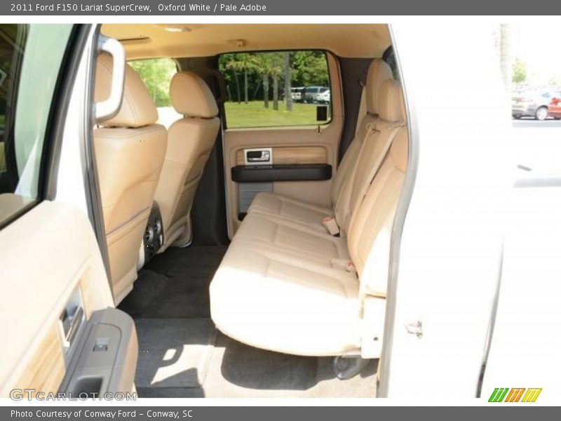 Oxford White / Pale Adobe 2011 Ford F150 Lariat SuperCrew