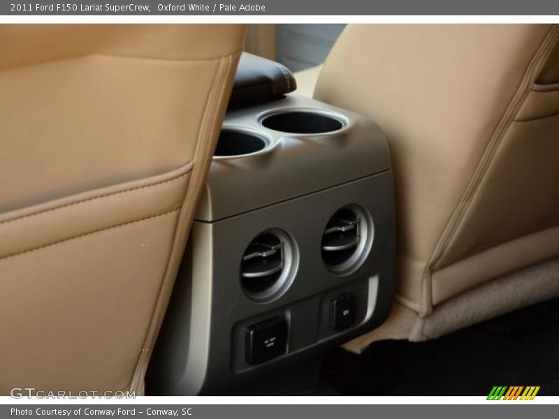 Oxford White / Pale Adobe 2011 Ford F150 Lariat SuperCrew