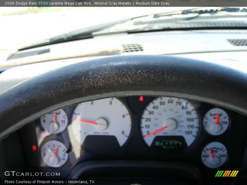 Mineral Gray Metallic / Medium Slate Gray 2006 Dodge Ram 3500 Laramie Mega Cab 4x4