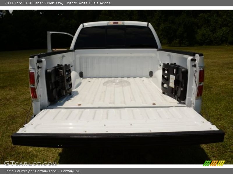 Oxford White / Pale Adobe 2011 Ford F150 Lariat SuperCrew