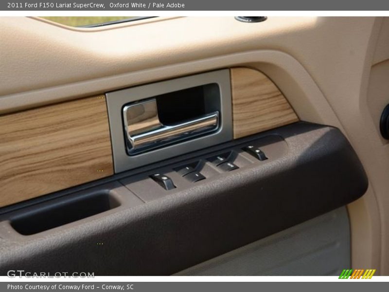 Oxford White / Pale Adobe 2011 Ford F150 Lariat SuperCrew