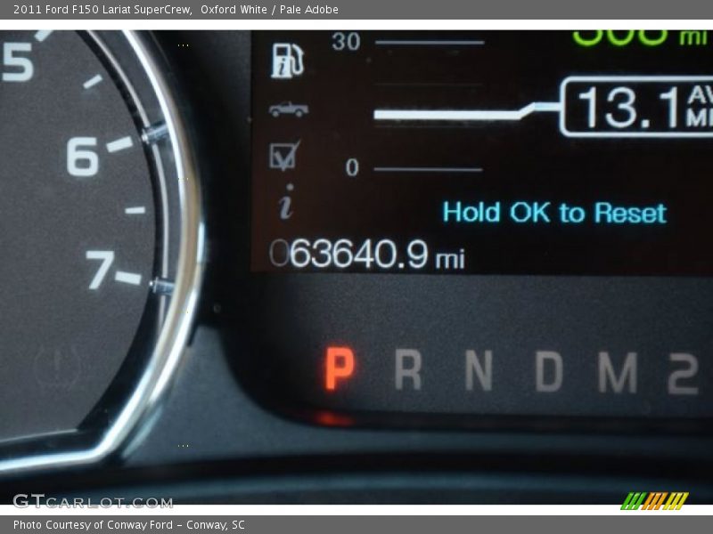 Oxford White / Pale Adobe 2011 Ford F150 Lariat SuperCrew