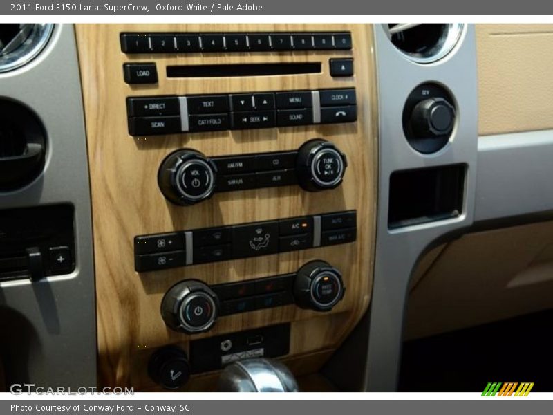 Oxford White / Pale Adobe 2011 Ford F150 Lariat SuperCrew