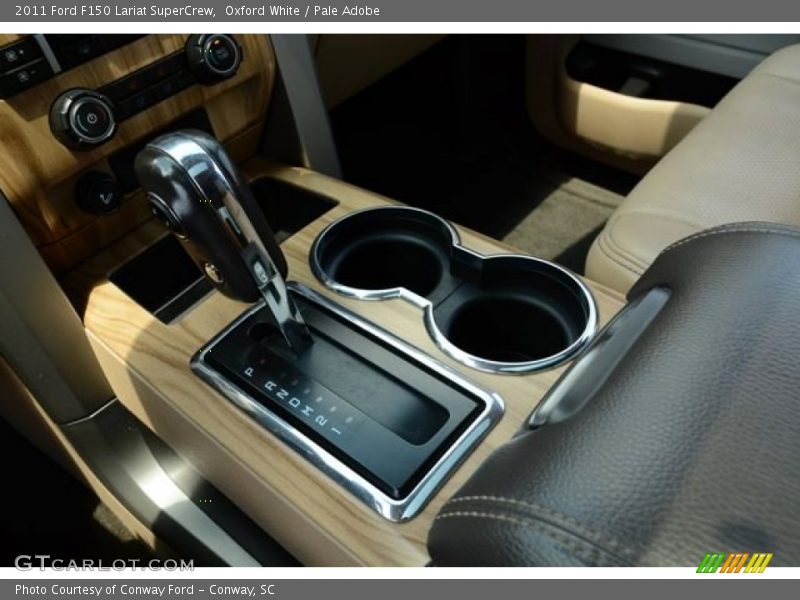 Oxford White / Pale Adobe 2011 Ford F150 Lariat SuperCrew