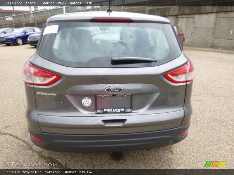 Sterling Gray / Charcoal Black 2014 Ford Escape S
