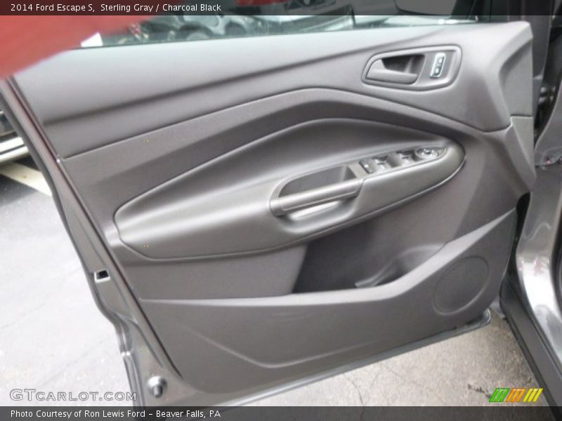 Sterling Gray / Charcoal Black 2014 Ford Escape S