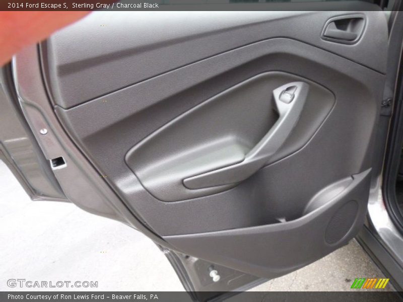 Sterling Gray / Charcoal Black 2014 Ford Escape S