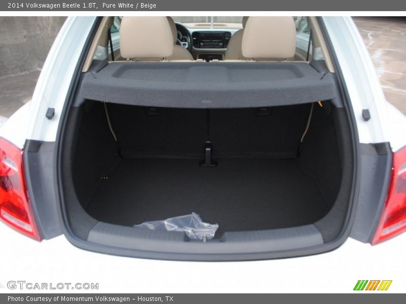 Pure White / Beige 2014 Volkswagen Beetle 1.8T