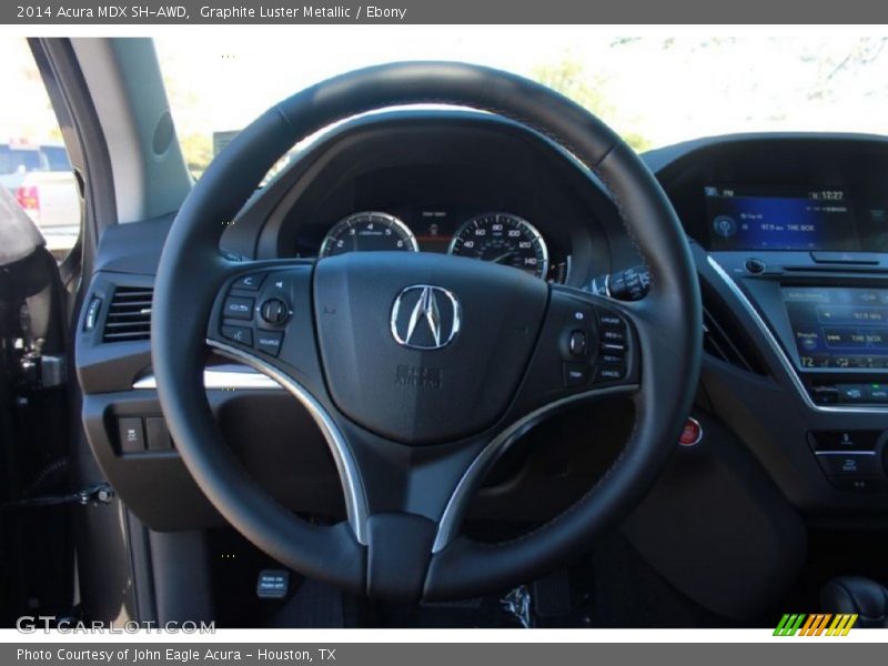Graphite Luster Metallic / Ebony 2014 Acura MDX SH-AWD