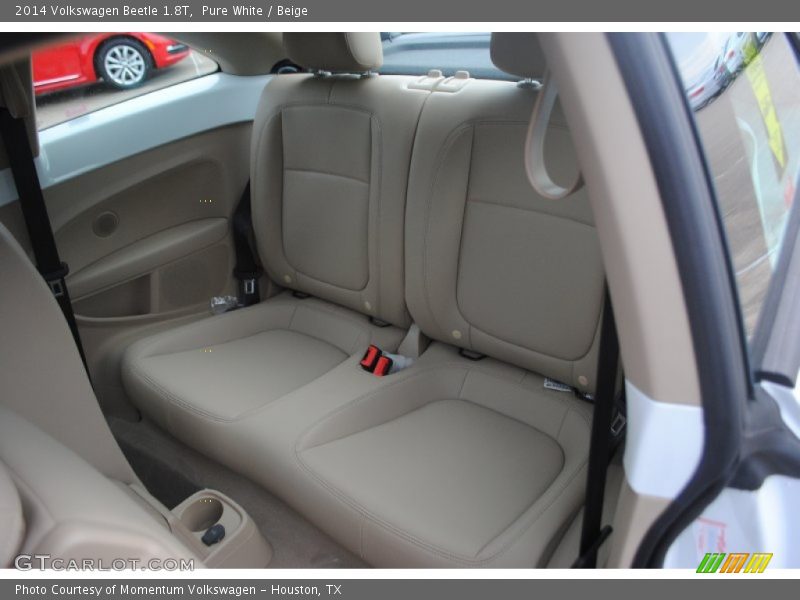Pure White / Beige 2014 Volkswagen Beetle 1.8T
