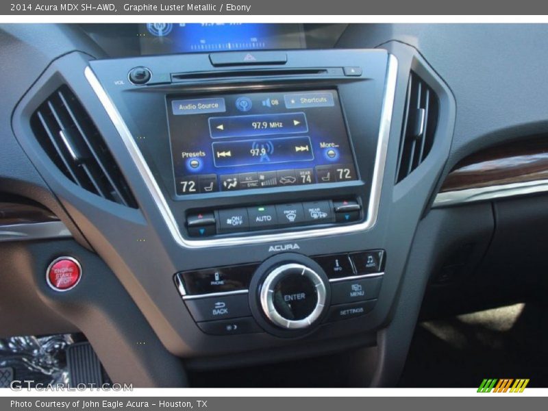Graphite Luster Metallic / Ebony 2014 Acura MDX SH-AWD