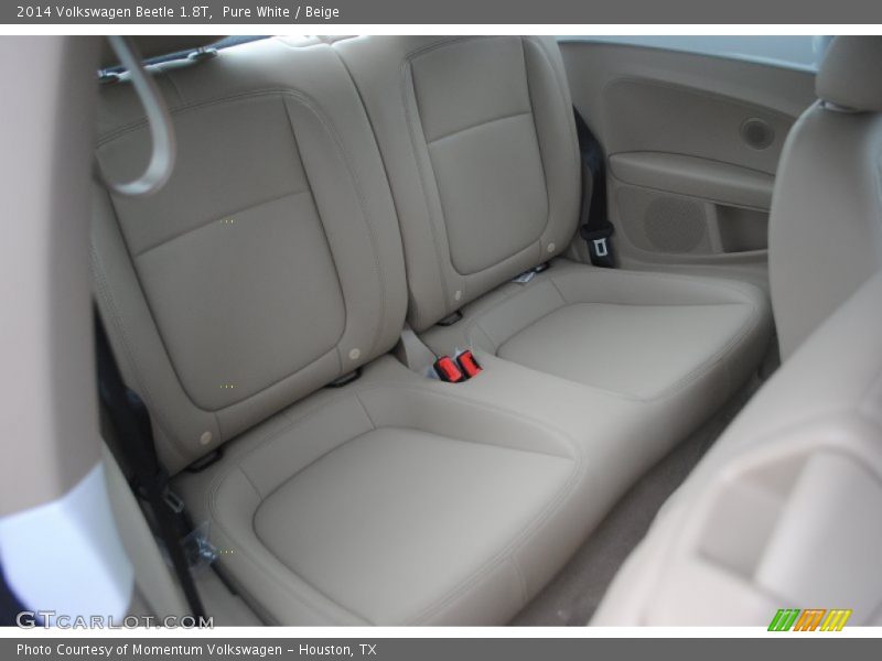Pure White / Beige 2014 Volkswagen Beetle 1.8T
