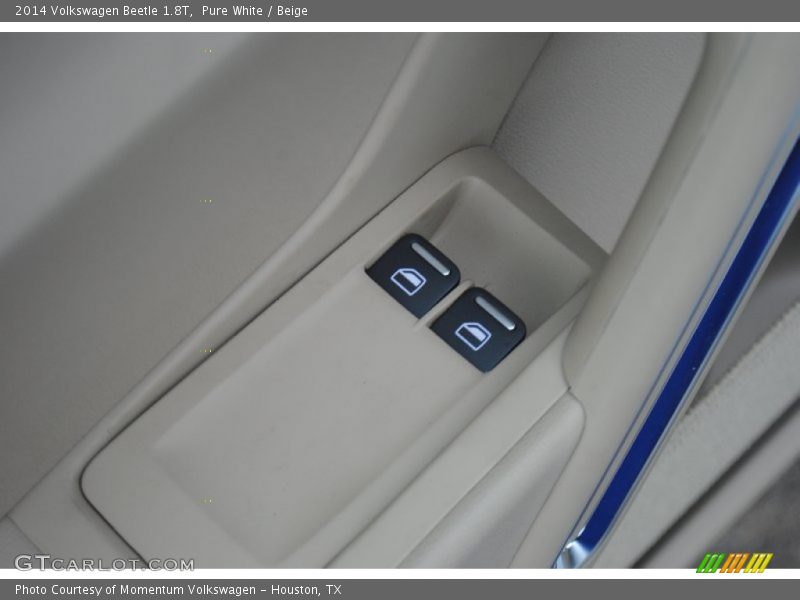 Pure White / Beige 2014 Volkswagen Beetle 1.8T