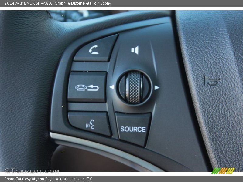 Graphite Luster Metallic / Ebony 2014 Acura MDX SH-AWD