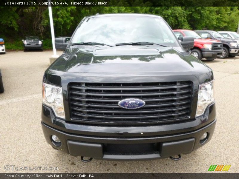 Tuxedo Black / Black 2014 Ford F150 STX SuperCab 4x4