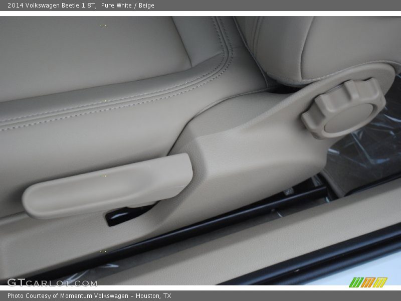Pure White / Beige 2014 Volkswagen Beetle 1.8T