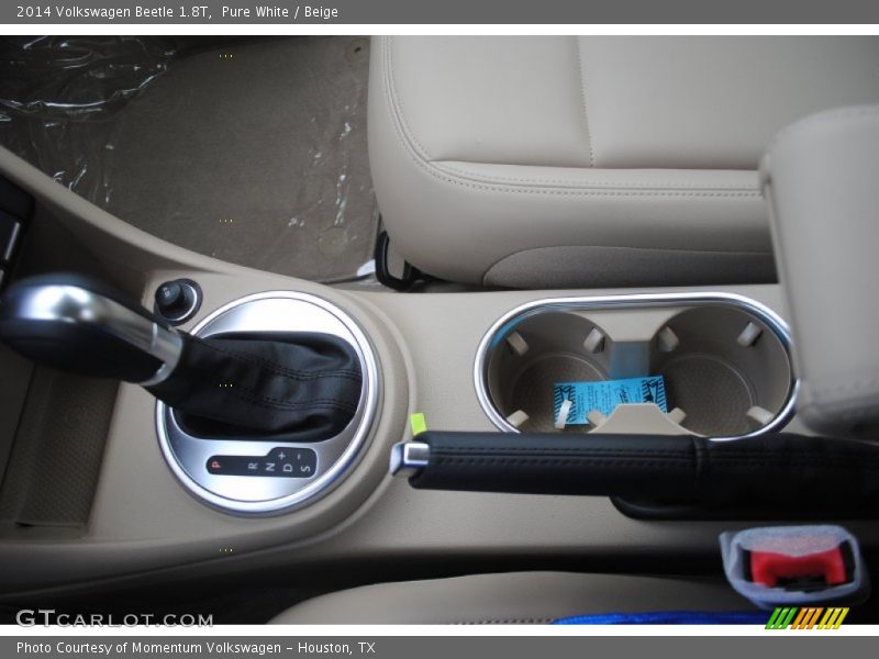Pure White / Beige 2014 Volkswagen Beetle 1.8T
