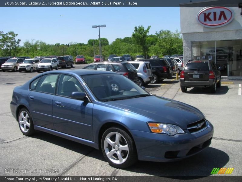 Atlantic Blue Pearl / Taupe 2006 Subaru Legacy 2.5i Special Edition Sedan