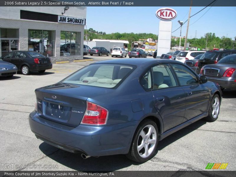 Atlantic Blue Pearl / Taupe 2006 Subaru Legacy 2.5i Special Edition Sedan