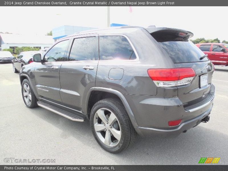 Granite Crystal Metallic / Overland Nepal Jeep Brown Light Frost 2014 Jeep Grand Cherokee Overland