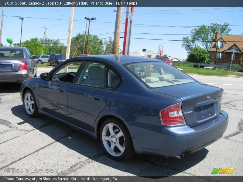 Atlantic Blue Pearl / Taupe 2006 Subaru Legacy 2.5i Special Edition Sedan