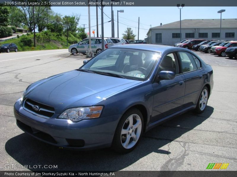 Atlantic Blue Pearl / Taupe 2006 Subaru Legacy 2.5i Special Edition Sedan