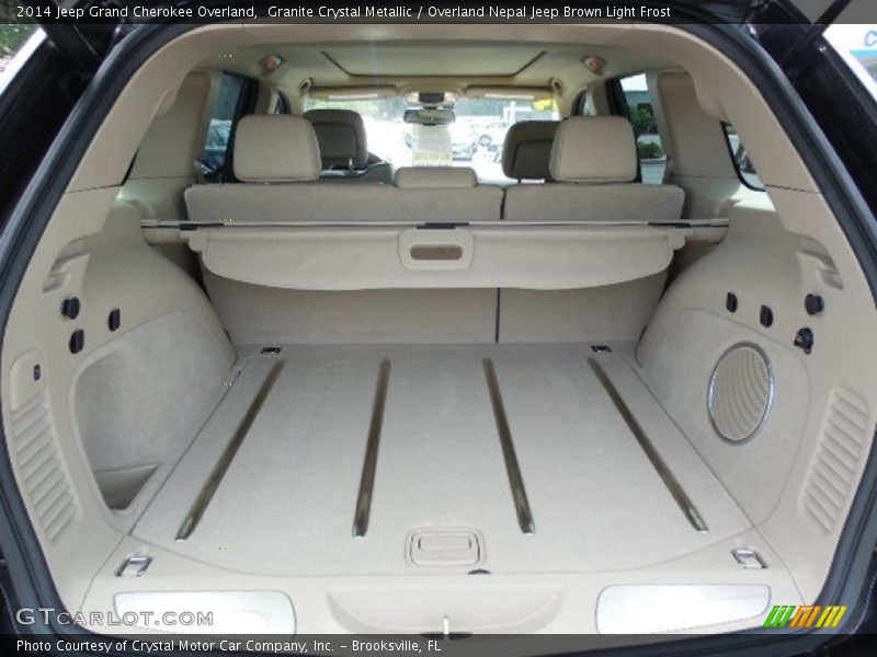  2014 Grand Cherokee Overland Trunk