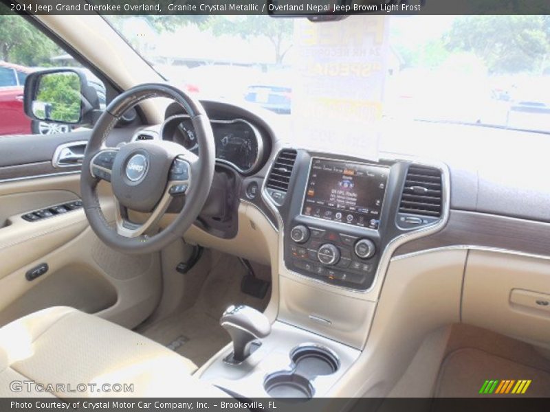 Granite Crystal Metallic / Overland Nepal Jeep Brown Light Frost 2014 Jeep Grand Cherokee Overland