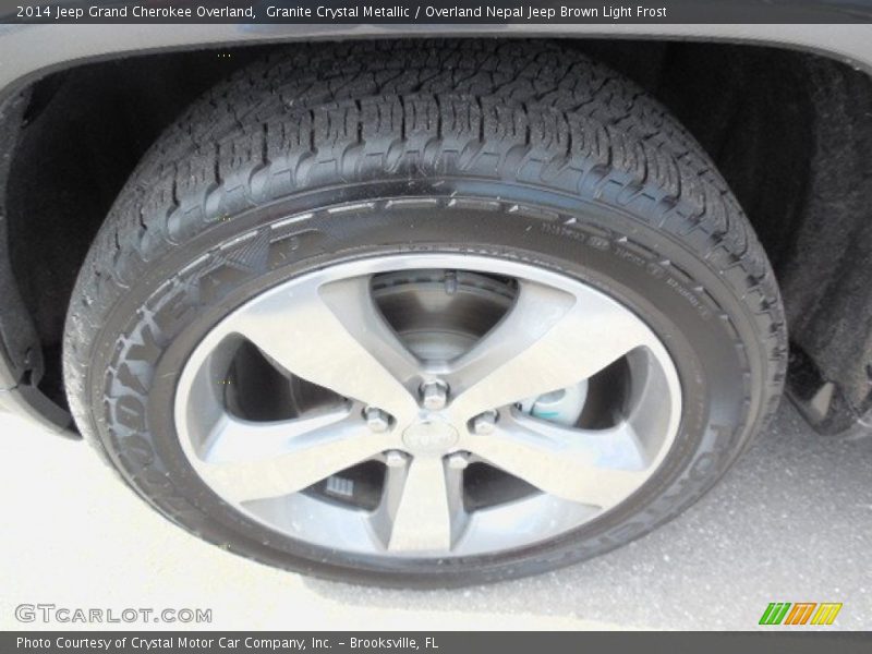 Granite Crystal Metallic / Overland Nepal Jeep Brown Light Frost 2014 Jeep Grand Cherokee Overland