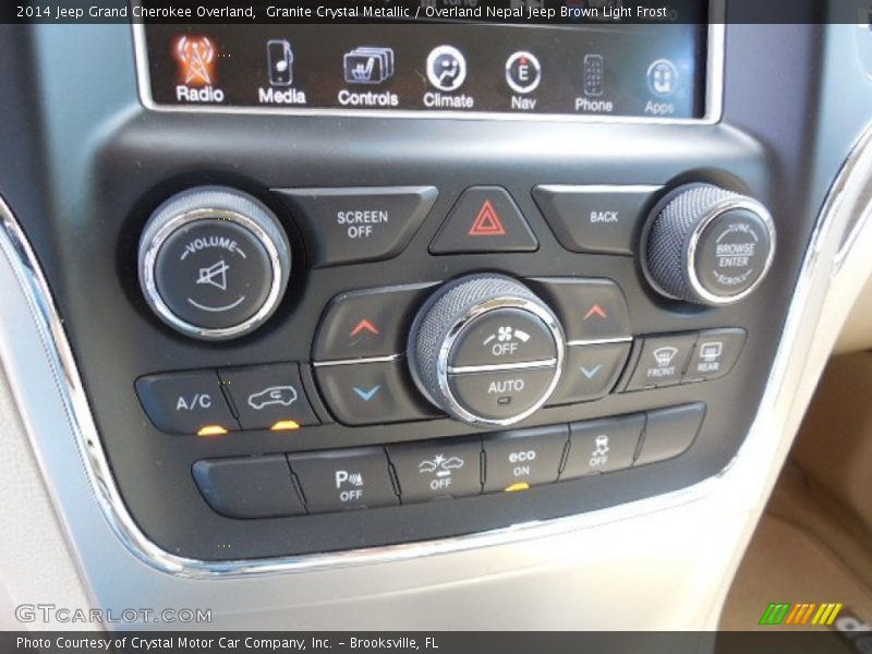 Granite Crystal Metallic / Overland Nepal Jeep Brown Light Frost 2014 Jeep Grand Cherokee Overland