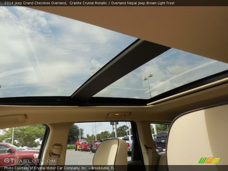 Granite Crystal Metallic / Overland Nepal Jeep Brown Light Frost 2014 Jeep Grand Cherokee Overland